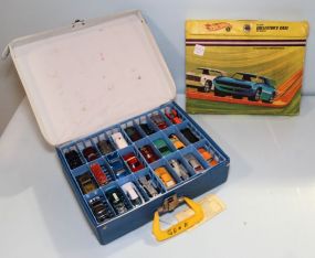 Set of Twenty Four Matchbox Cars & Two Cases 