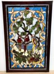 Parrot Stained Glass Window