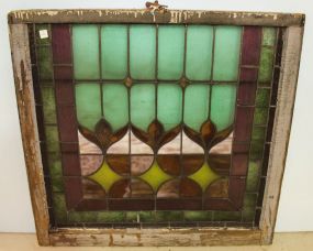 Multi Colored Stained Glass Window