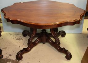 Mahogany Victorian Parlor Table