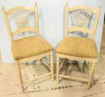 Pair of Ivory Bar Stools