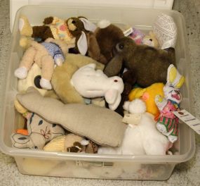 Large Lot of Cloth Rabbits