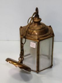 Six Sided Hanging Lantern Fixture