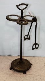 Iron Firetool Stand