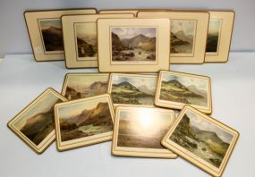 Thirteen Scenic Mats 