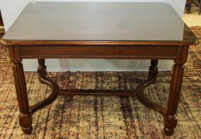 20th Century Oak Library Table