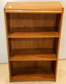 Small Particle Board Back Bookcase