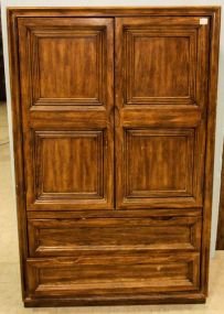 Contemporary Two Door Cabinet (Fitted Interior)
