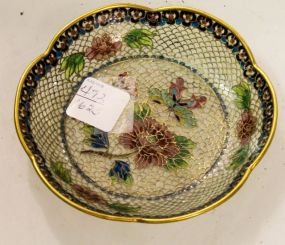 Plique a Jeur Enamel Dish