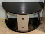 Metal and Glass TV Stand