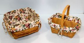Two Lonaberger Baskets