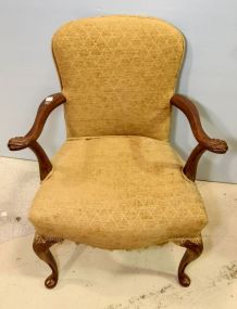 Mahogany Queen Anne Arm Chair