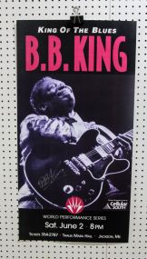 Signed B.B. King Poster