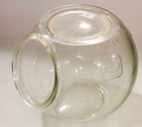 Antique Uneeda Bakers Glass Candy Jar