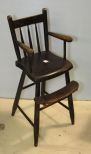 Antique Child's High Chair