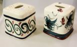 Two Gail Pittman Kleenex Boxes 