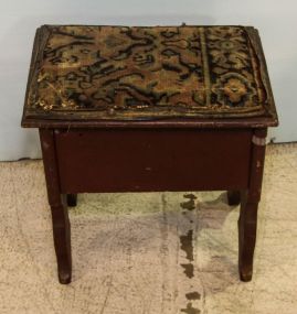 Shoe Shine Stand Made Into Stool