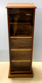 Swivel Glass Display Cabinet