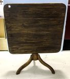 Primitive Square Tilt Top Table 