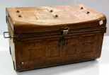 Antique Metal Trunk