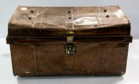 Antique Metal Trunk