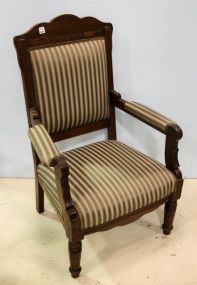 Upholstered East Lake Arm Chair