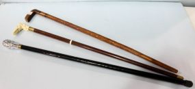 Three Decorative Canes