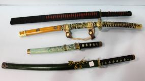 Four Kutani Swords