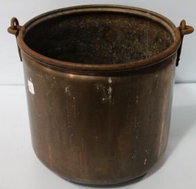 Brass Bucket with Handle