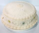 Large Satin Glass Ceiling Shade