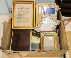 Box Lot of Various Sized Frames