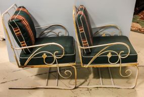 Pair of Wrought Iron Chairs