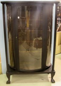 Turn of the Century Oak China Cabinet