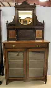 English Walnut Etagere 