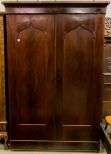 Mahogany Empire Armoire