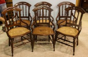 Set of Six Victorian Chairs