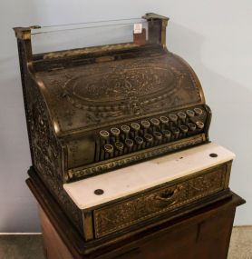 Brass National Cash Register