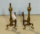 Brass Andirons 