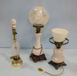 Three Decorative Lamps