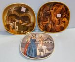 Three Limited Edition Picasso Plates 