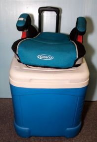 Booster Seat & Igloo Ice Chest