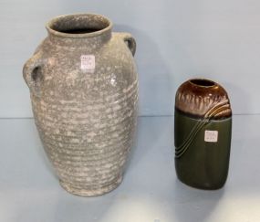 Ceramic Vase & Light Green Ceramic Vase with Handles