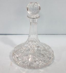 Lead Crystal Ships Decanter