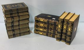 Seven James Truslow Adams Books & Seven International Collectors Library Books