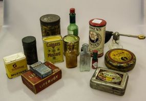 Small Bottles, Tins & Soap Boxes