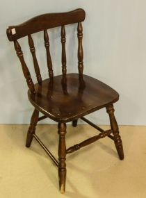 1968 Wood Vanity Chair 