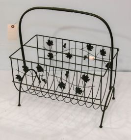 Metal Magazine Rack