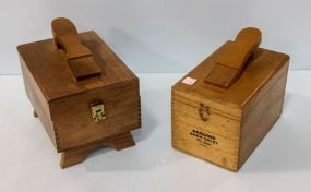 Two Shoe Shine Boxes