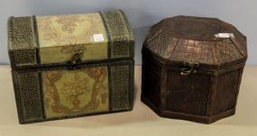 Decorative Octagon Shaped Box & Treasure Chest Box