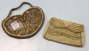 Two Small Beaded Coin Purses
